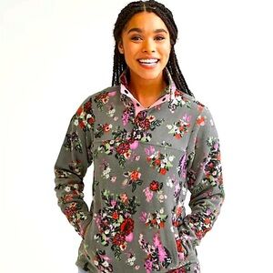 Vera Bradley sport fleece pullover size S